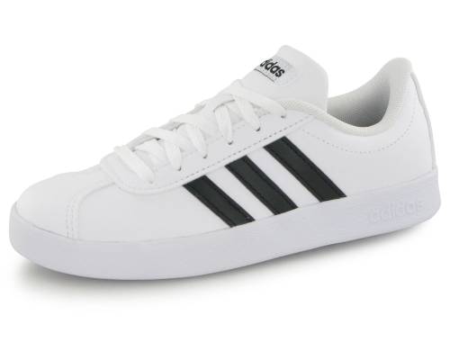 Adidas Vl Court 2.0 Junior Blanc / Noir