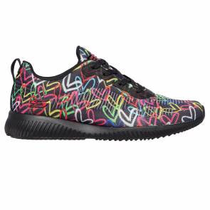 Skechers Ch Bobs Squad Starry Love W (blk/multi) Femme