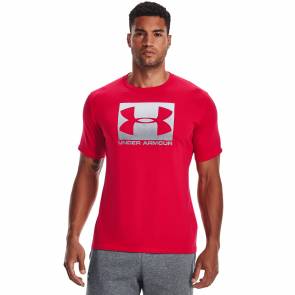 T-shirt Under Armour Boxed Rouge