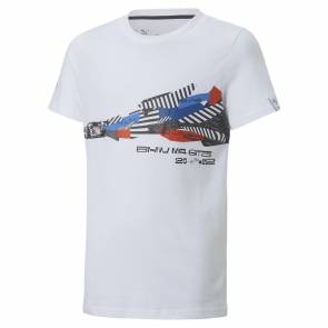 T-shirt Puma Bmw Motorsport Blanc Enfant