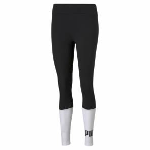 Collants Puma Essentials Colorblock Noir / Blanc Femme