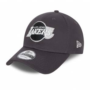 Casquette New Era Los Angeles Lakers 9forty Gris