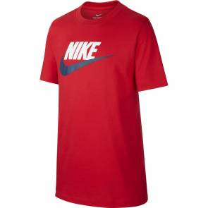 T-shirt Nike Sportswear Rouge Enfant