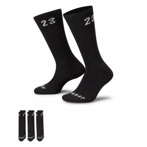 Chaussettes Nike Jordan Essentials 3 Paires Noir