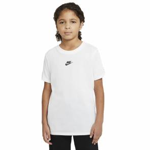 T-shirt Nike Sportswear Repeat Blanc Enfant