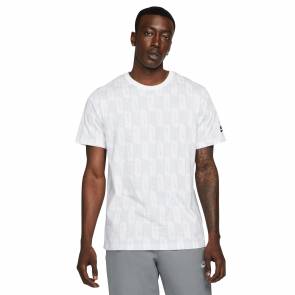 T-shirt Nike Sportswear Repeat Print Blanc