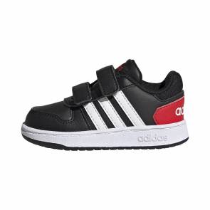 Adidas Hoops Noir / Rouge Bebe