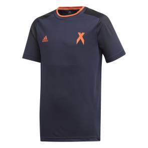 T-shirt Adidas Football Inspired X Aeroready Bleu Enfant