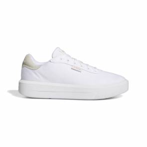 Adidas Court Plateform Blanc Femme