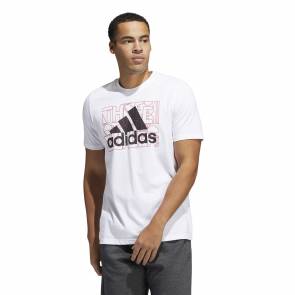 T-shirt Adidas Badge Of Sport Blanc