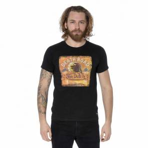 T-shirt Von Dutch Death Road Noir