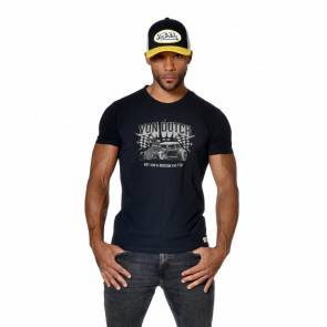 T-shirt Von Dutch Hot Rod Noir